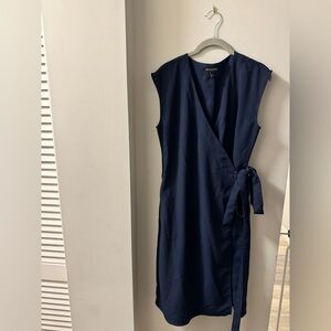 Banana Republic Deep Blue Midi Dress
